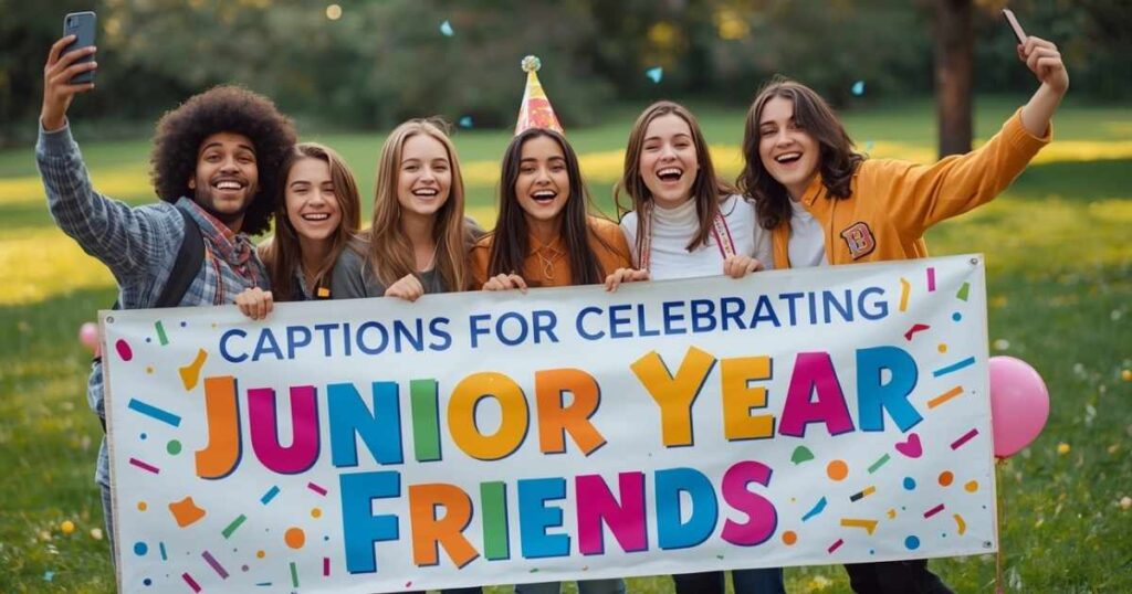 Captions for Celebrating Junior Year Friends