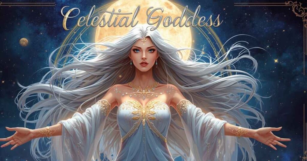 Celestial Goddess Captions