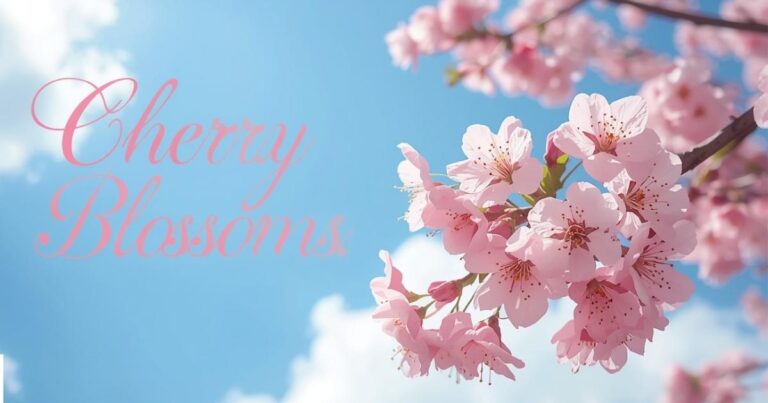 Cherry blossom captions