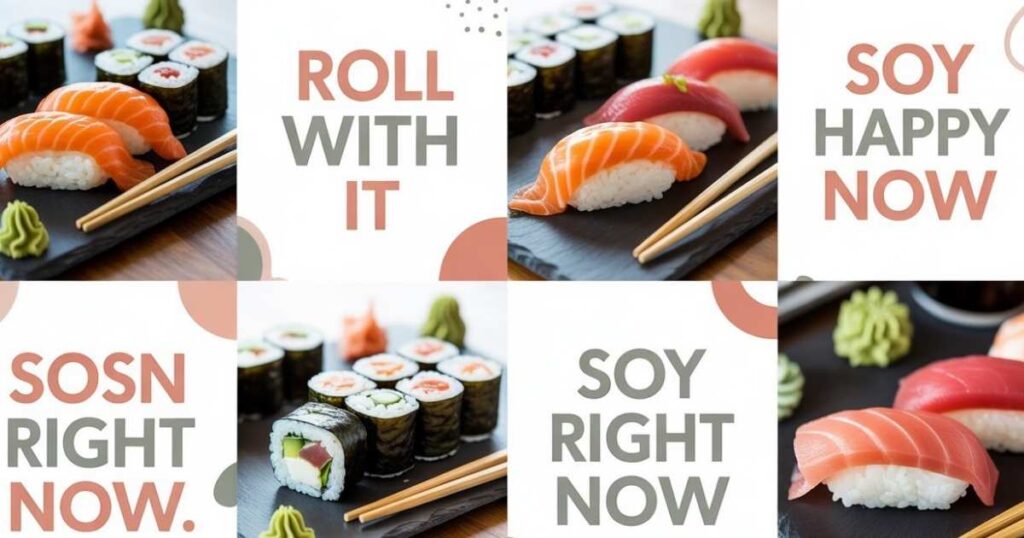 Cute Sushi Captions For Instagram