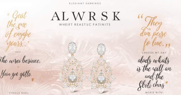 Earrings quotes for Instagram