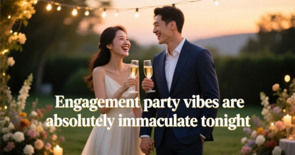 Engagement Party Captions