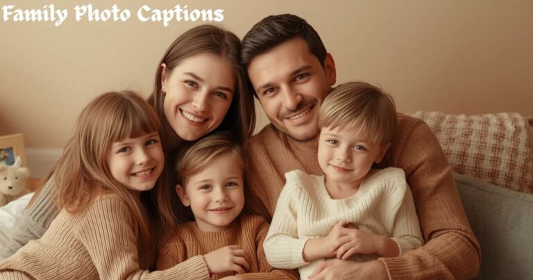 Family Photo Captions