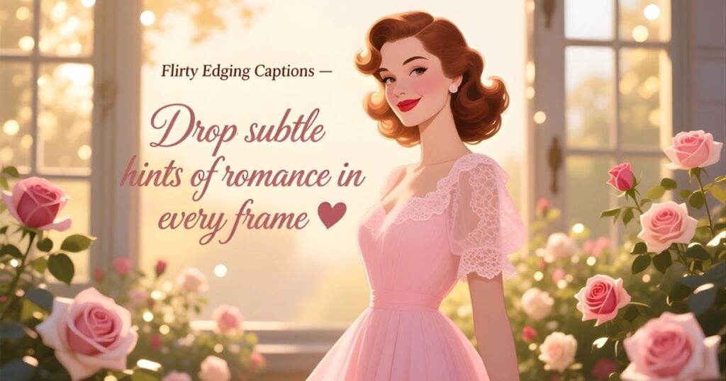 Flirty Edging Captions