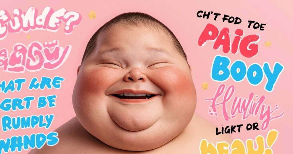 Funny And Cute Chubby Captions