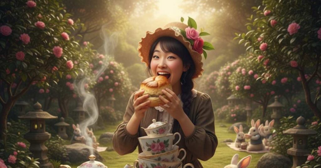 Funny Tea Garden Captions