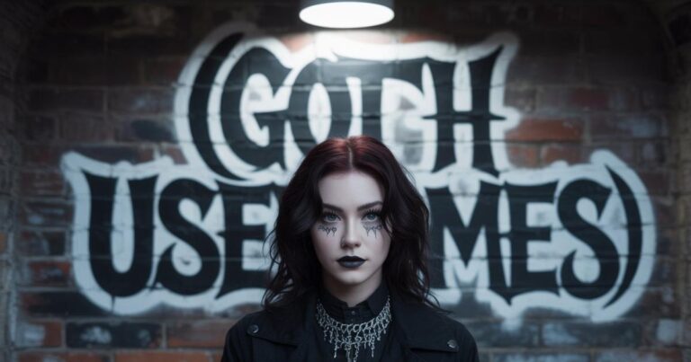 Goth Usernames