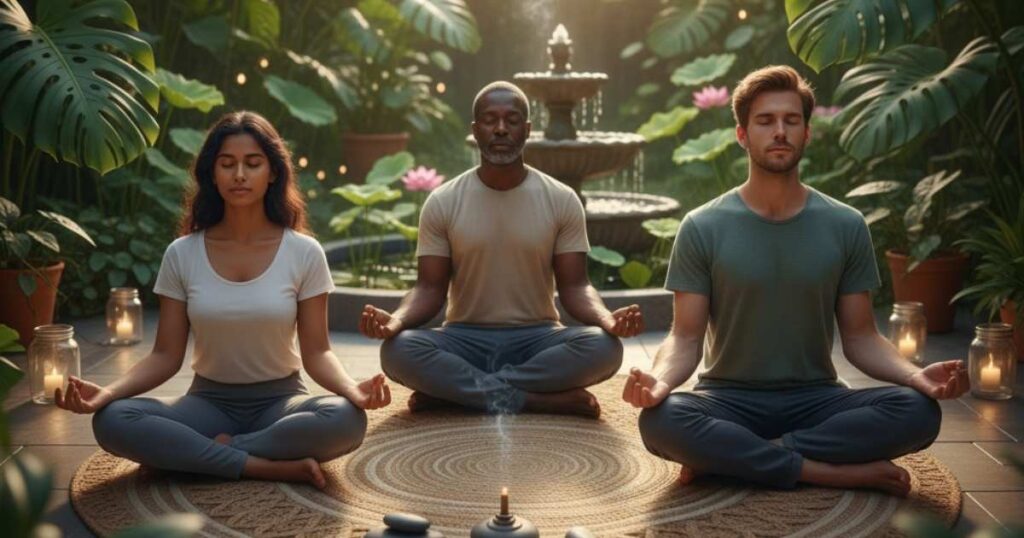Mindful Captions for Yoga and Meditation Posts
