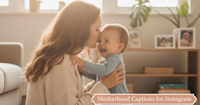 Motherhood captions for Instagram