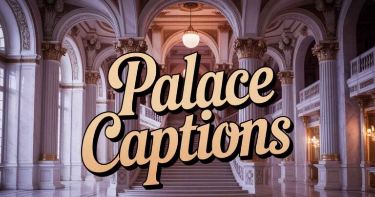 Palace Captions for Instagram