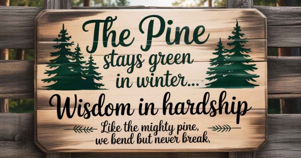 Pine Tree Quotes
