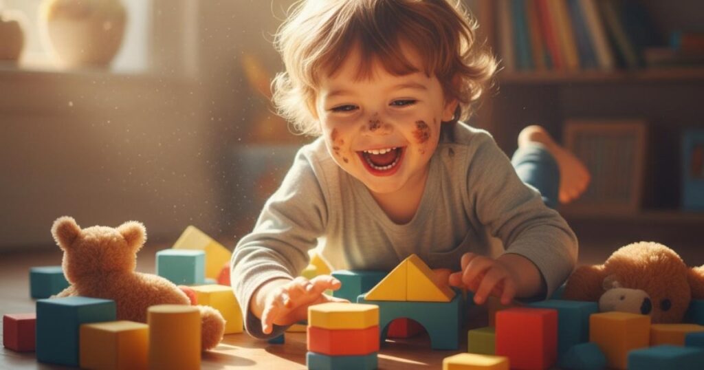 Quotes About the Innocence of Play With Caption Cute Child Play Quotes