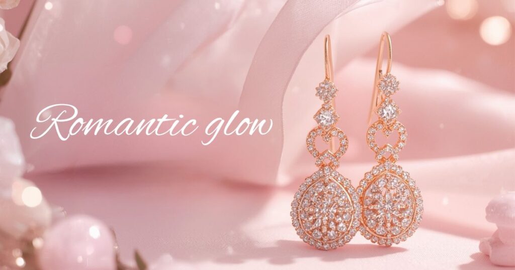 Romantic Earrings Captions For Lovebirds