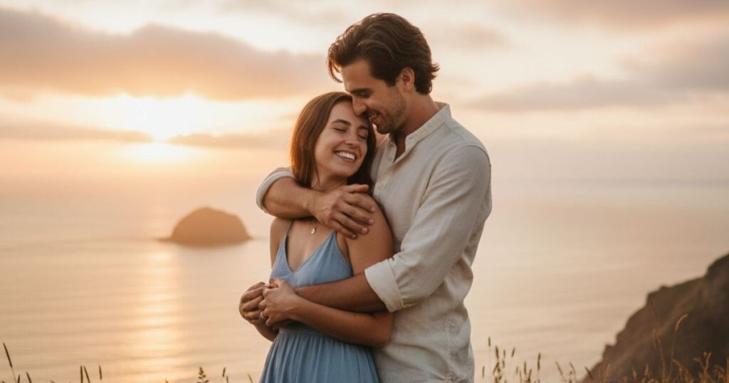 Romantic Sunrise Captions For Couples