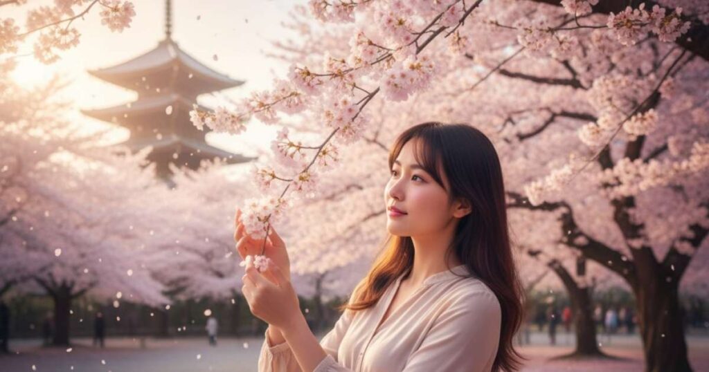 Short Cherry Blossom Captions