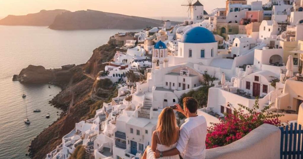Short Greece Instagram Captions
