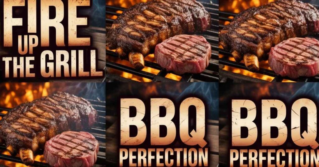 Steak And BBQ Captions