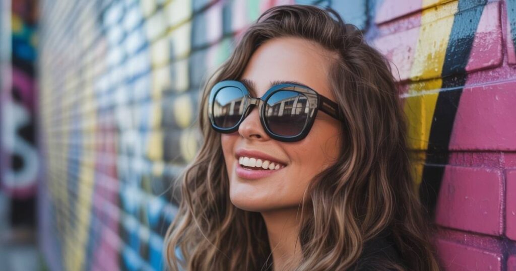 Sunglass Captions for Selfies