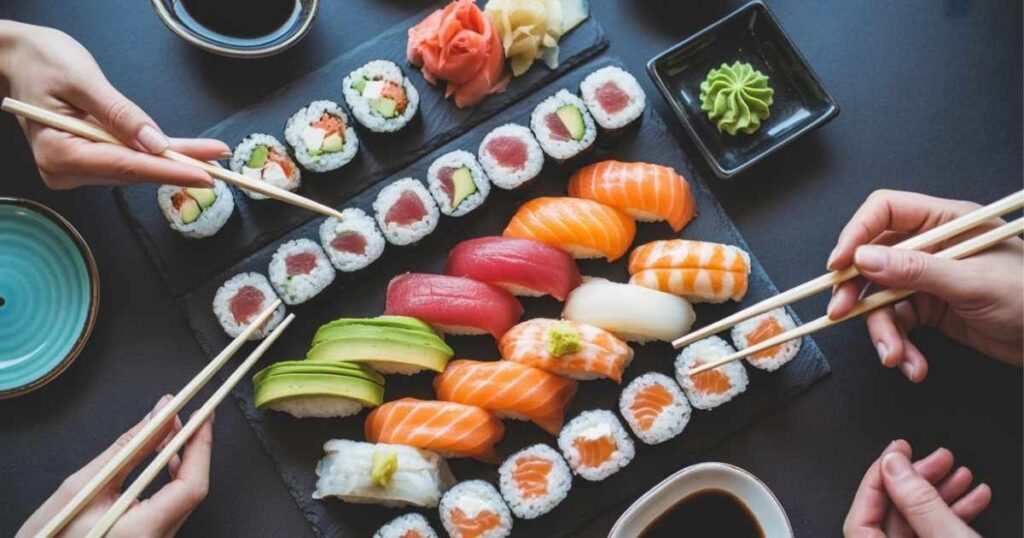 Sushi Captions For Instagram With Friends