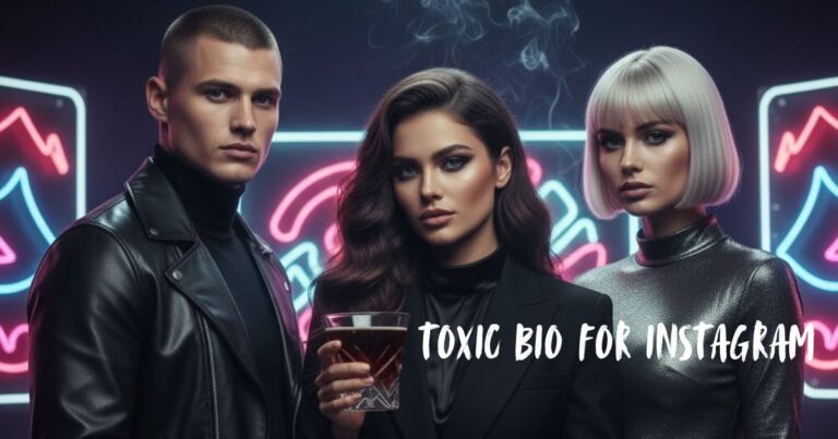 Toxic bio for instagram