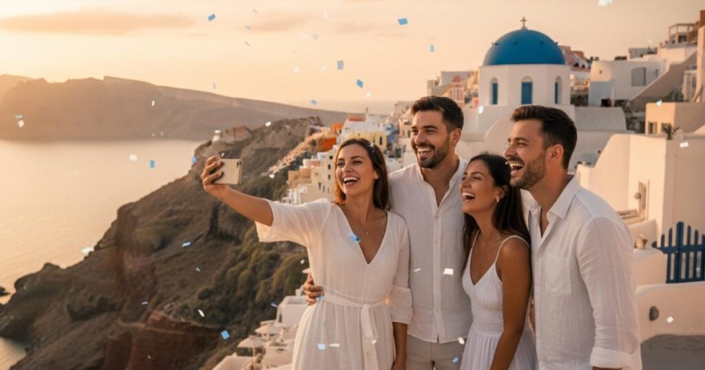 Travel To Greece Instagram Captions