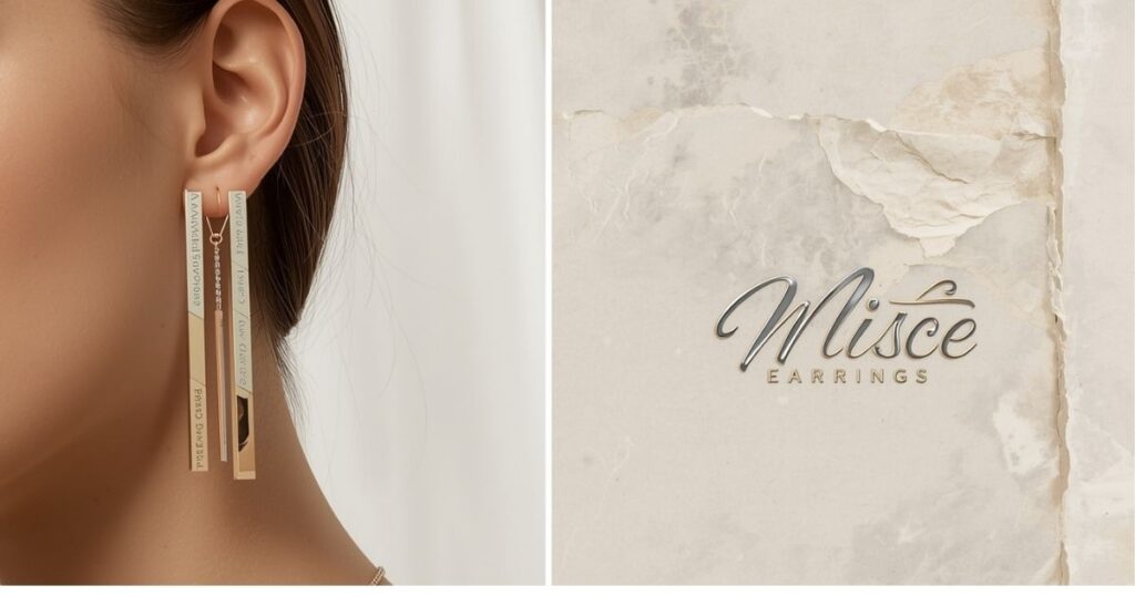 Trendy And Fashion-Forward Earrings Captions