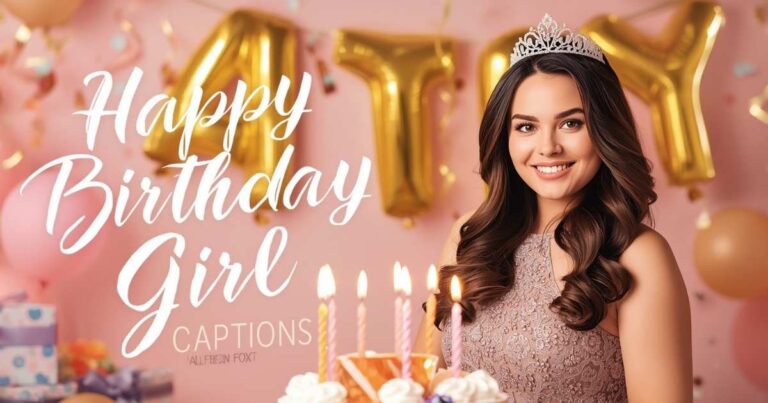 birthday girl captions for Instagram