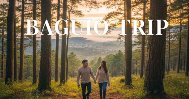 caption for Baguio trip