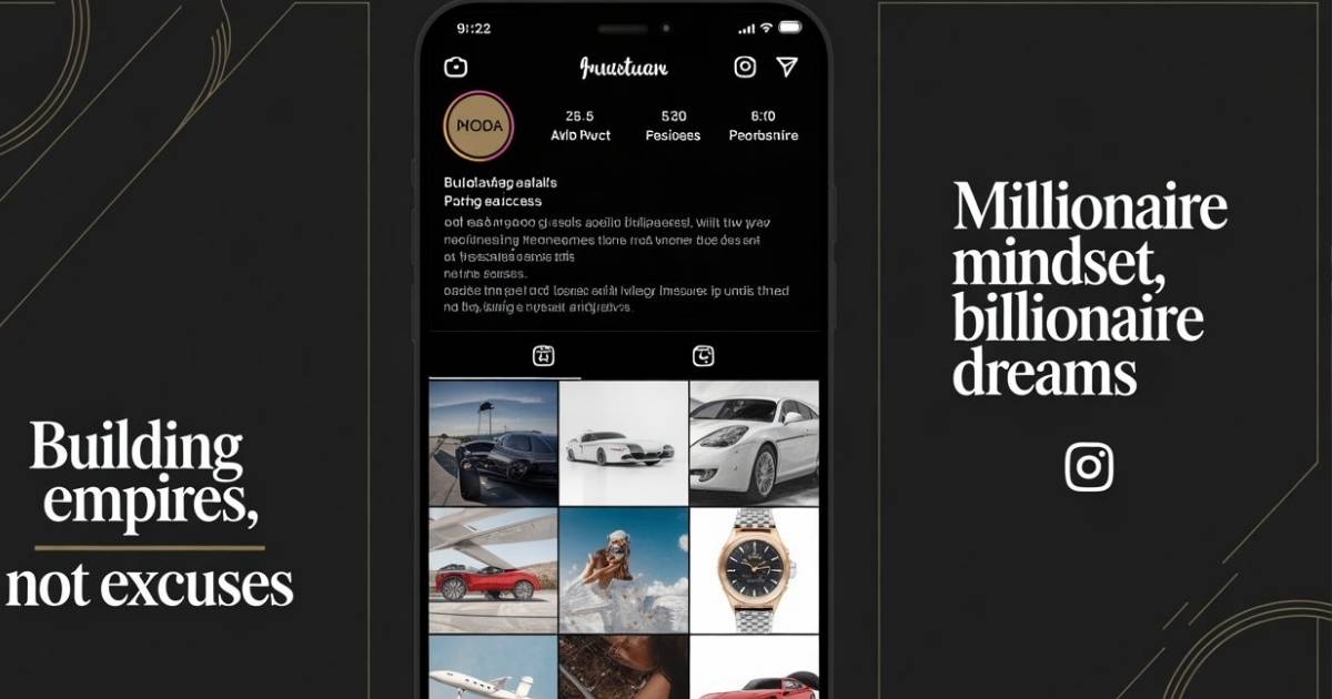 millionaire bio for Instagram