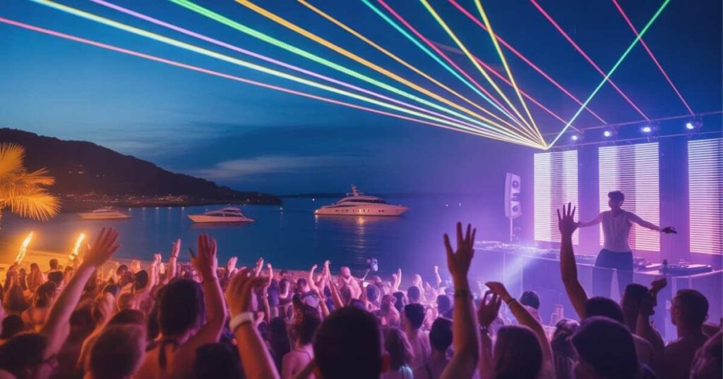 Ibiza Party Captions